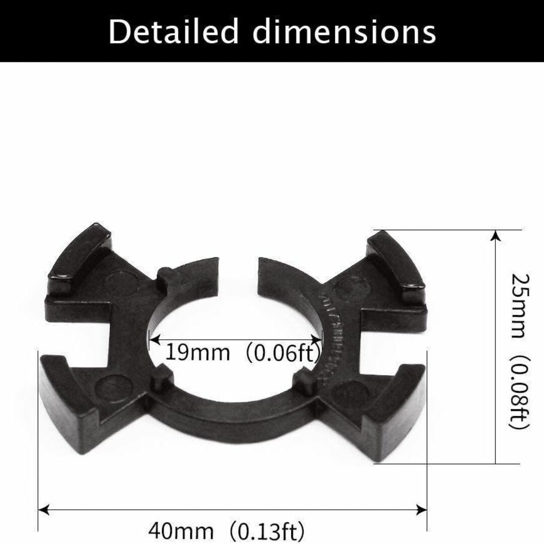 H7 LED ヘッドライト リテーナ ホルダー アダプター (H1 ホンダ 自動車/バイクの自動車(その他)の商品写真