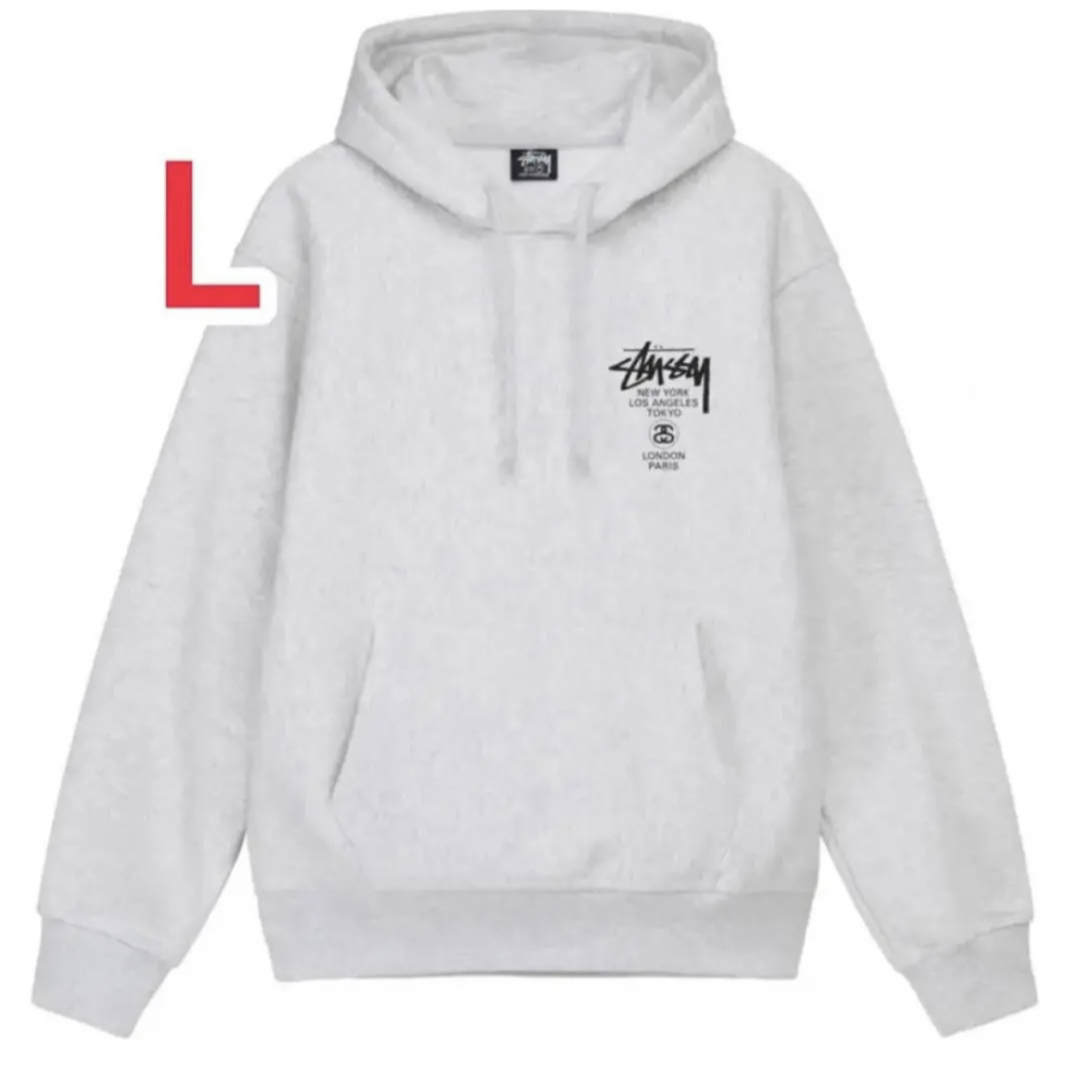 stussy パーカー world tour hoodie