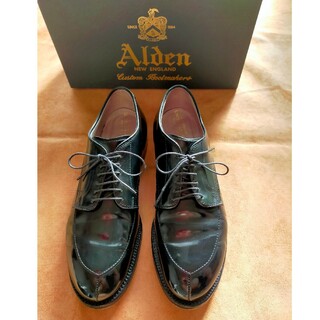 オールデン(Alden)のAlden Black cordvan size7.5 Model5433(ドレス/ビジネス)