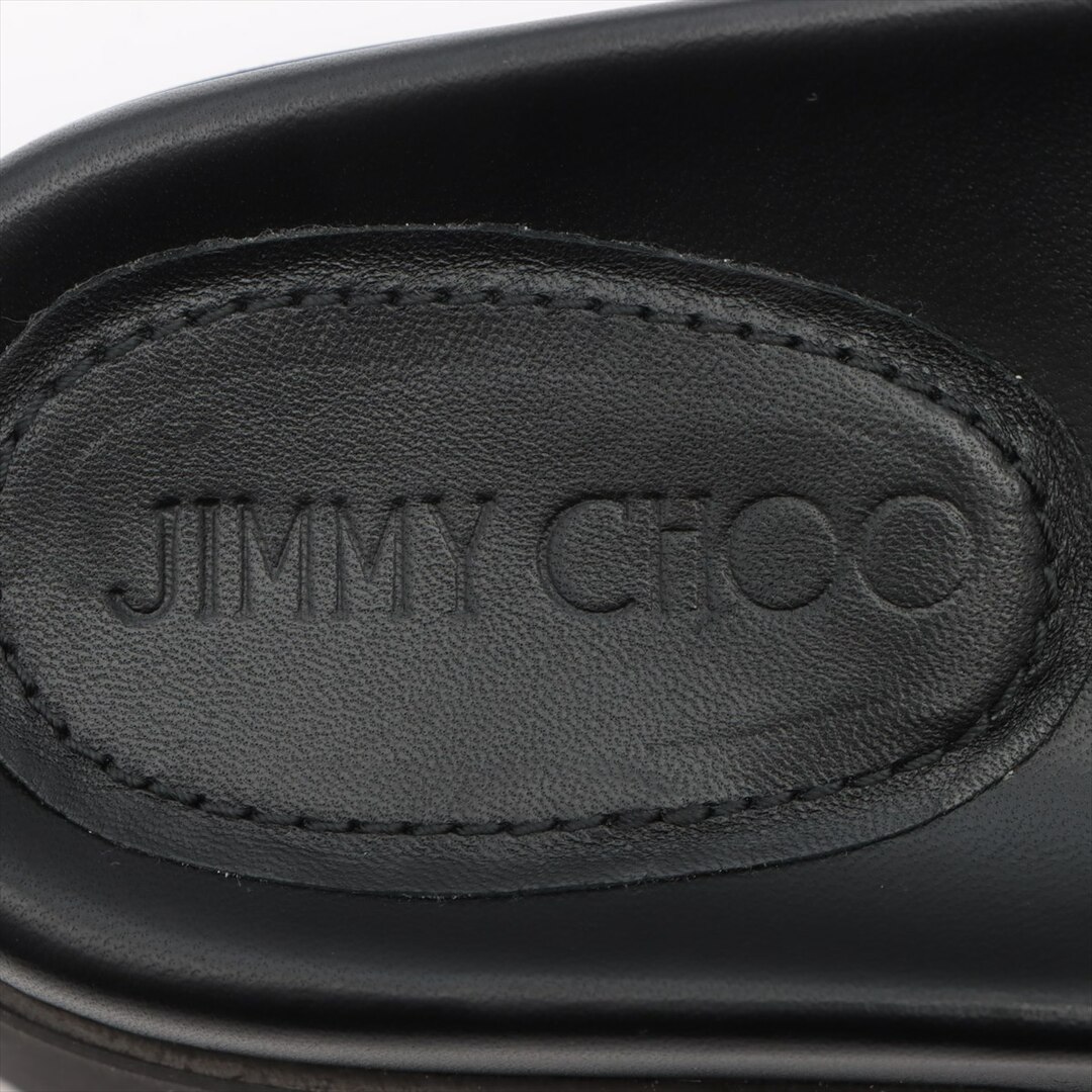 JIMMY CHOO(ジミーチュウ)のジミーチュウ  レザー 35 1/2 ブラック レディース その他靴 レディースの靴/シューズ(その他)の商品写真