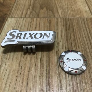 スリクソン(Srixon)のSRIXON(スリクソン) ゴルフクリップマーカー GGF-12160 ホワイト(その他)