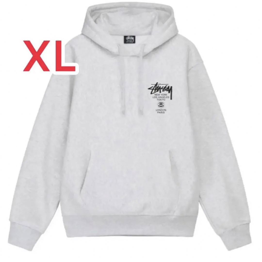 ステューシー WORLD TOUR HOODIE パーカー sttusy - パーカー