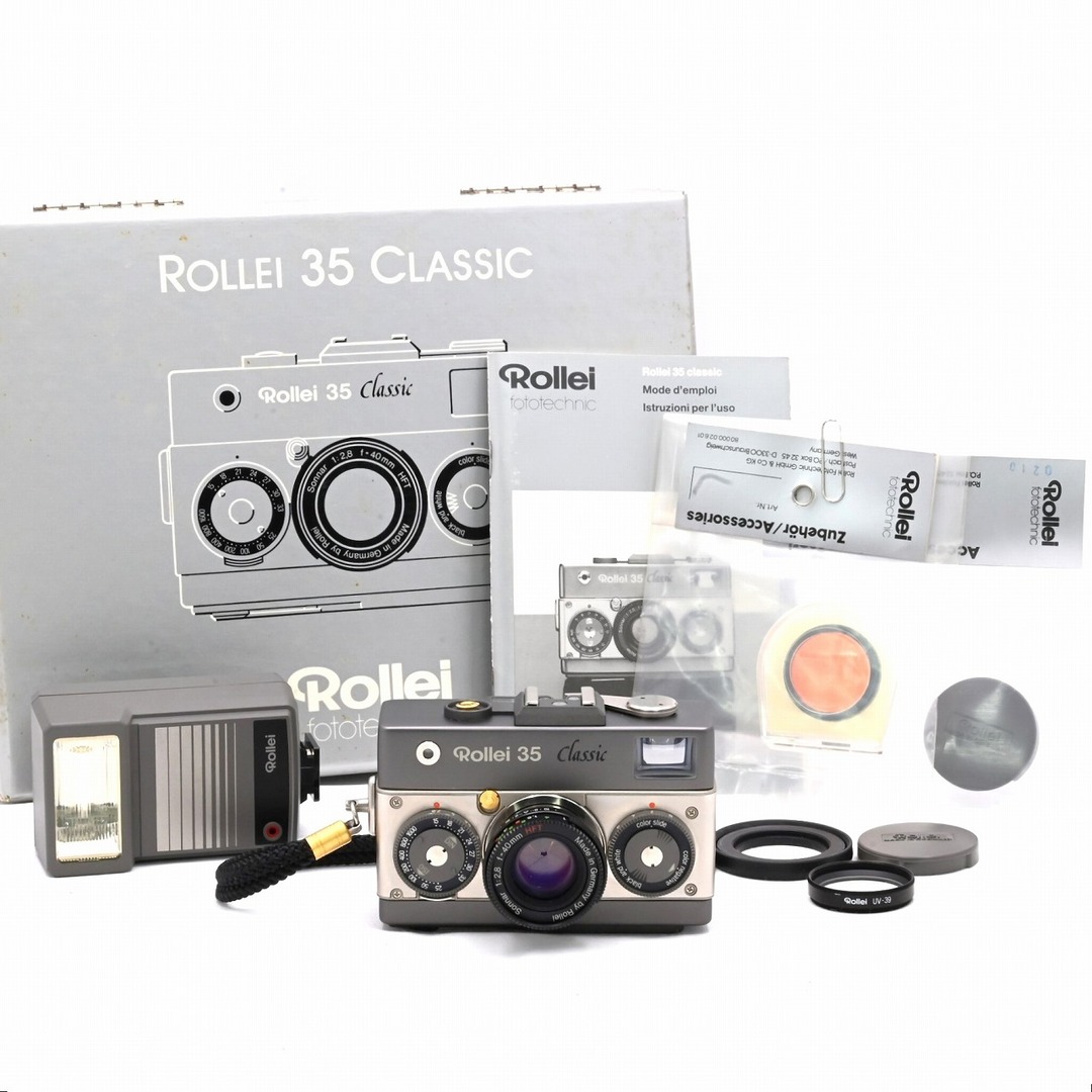 Rollei 35 Classic Titan Edition チタン - フィルムカメラ