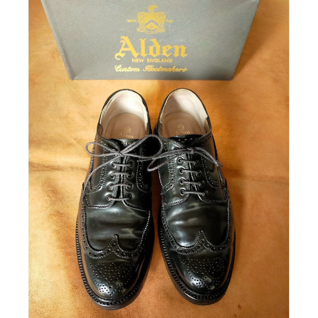 Alden Black cordvan Model31851 size7.5？