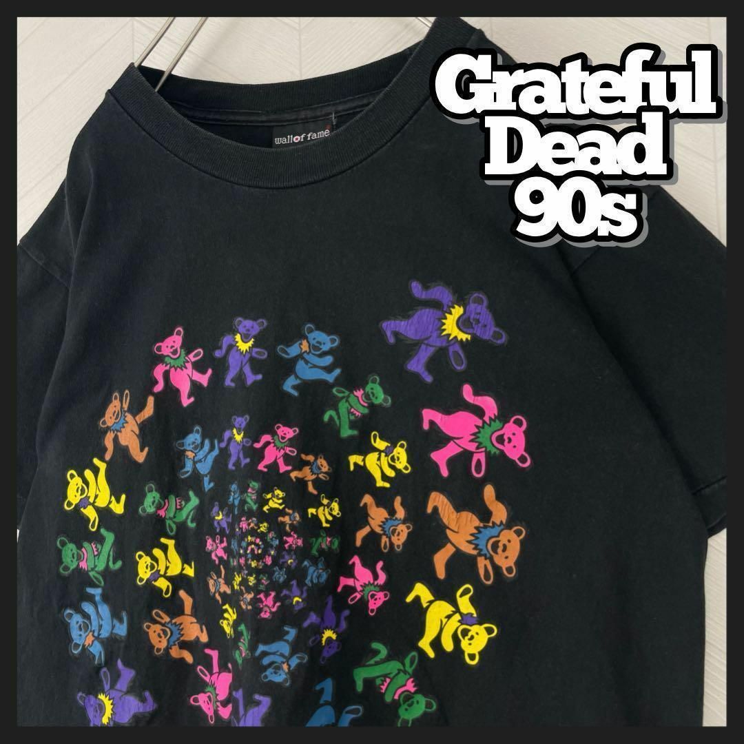 激レア 90s グレイトフルデッド Tシャツ シングルステッチ デットベア 半袖