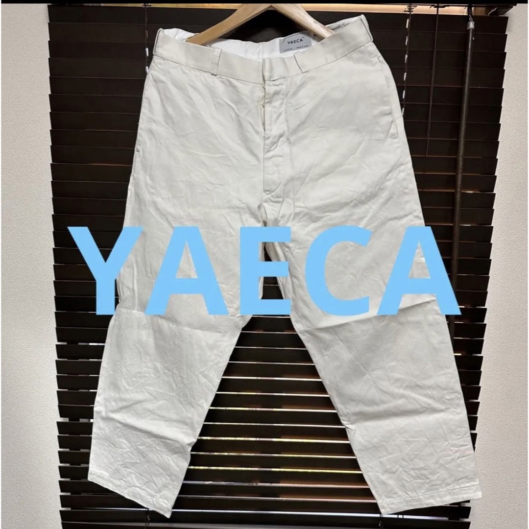 YAECA ヤエカ  チノパン　ワイドテーパード  ワイド　パンツ