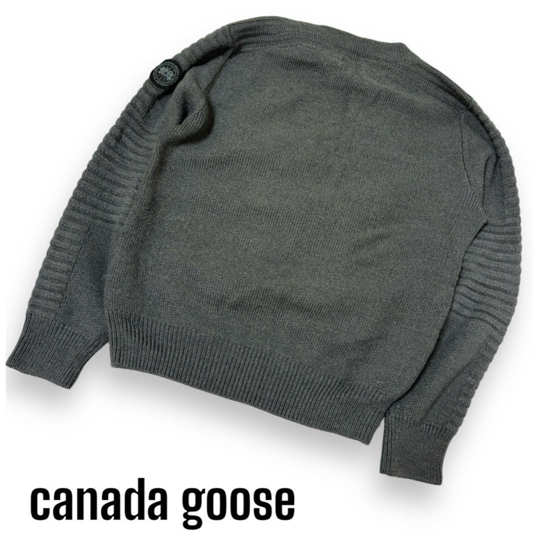 CANADA GOOSE(カナダグース)の大人気!!canada goose カナダグース ニット Ｍ メンズのトップス(ニット/セーター)の商品写真