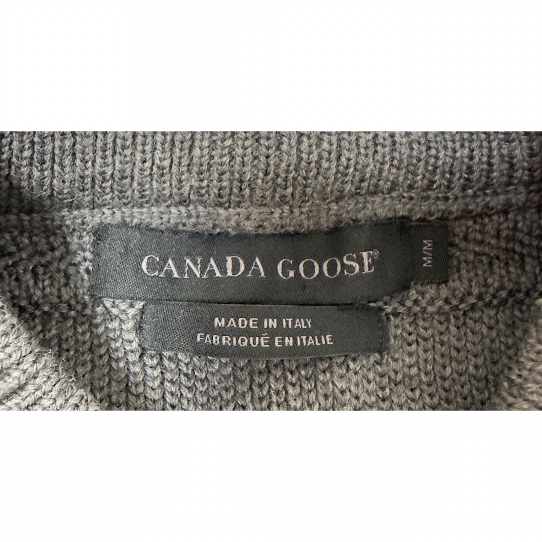 CANADA GOOSE(カナダグース)の大人気!!canada goose カナダグース ニット Ｍ メンズのトップス(ニット/セーター)の商品写真