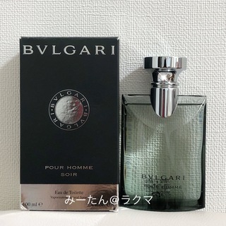 ブルガリ(BVLGARI)のBVLGARI ブルガリ　プールオム ソワール オードトワレ 100mL(香水(男性用))