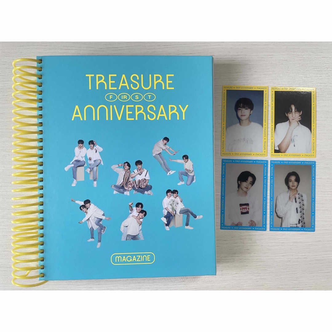 TREASURE(トレジャー)のTREASURE FIRST ANNIVERSARY MAGAZINE エンタメ/ホビーの本(趣味/スポーツ/実用)の商品写真