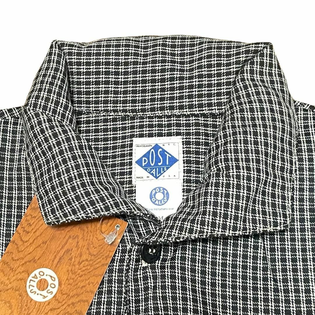 【新品◆USA製デッドストック】POST ポストオーバーオールズ 半袖シャツ M