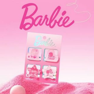 バービー(Barbie)のBarbie バービー　ヘアピン４個入　ハートクリップ　日本未入荷　希少　輸入品(ヘアピン)