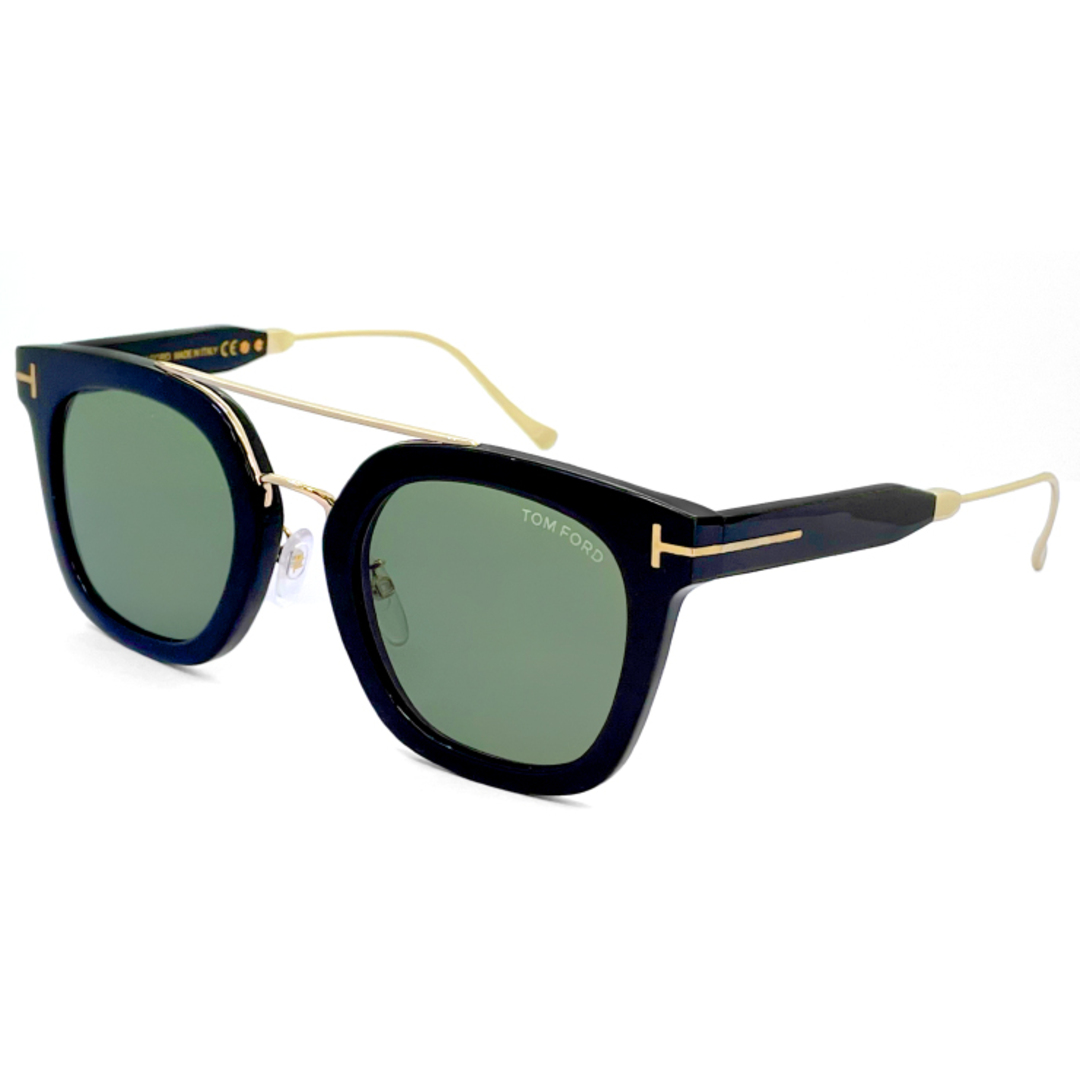 TOM FORD(トムフォード)の【新品】 メンズ トムフォード サングラス ft0541-k/s 01n ウェリントン 型 ツーブリッジ TOM FORD tomford tf541-k tf541k ft541 ビック フレーム ブラック 黒ぶち メンズのファッション小物(サングラス/メガネ)の商品写真