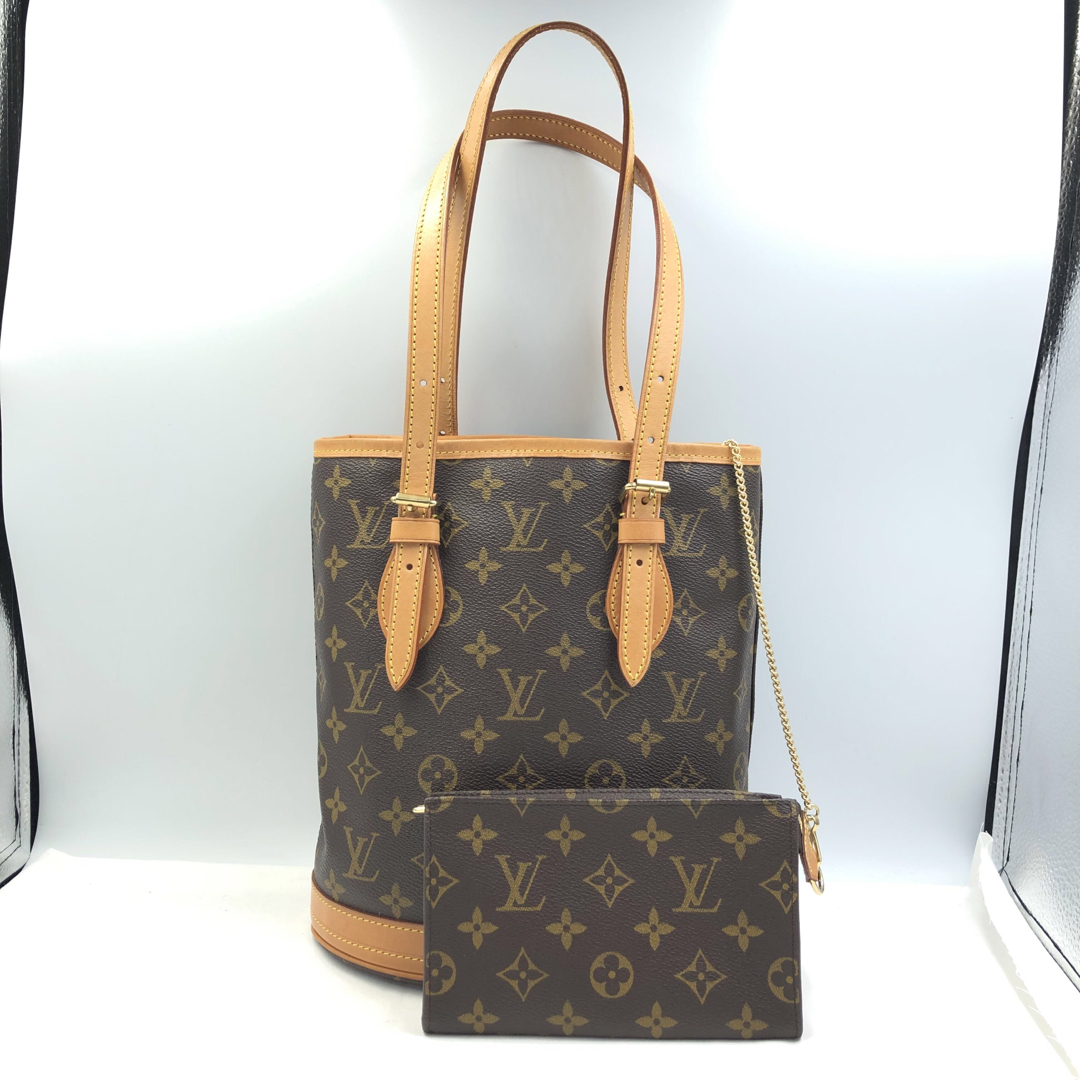 LOUIS VUITTON - ルイヴィトン LOUIS VUITTON バケットPM モノグラムの