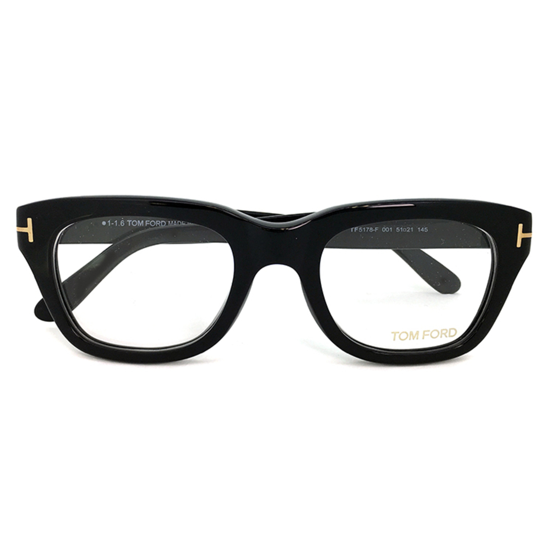 TOM FORD トムフォード Wellington Glass TF5178 ウェリントン 黒ぶち眼鏡 メガネ ブラック