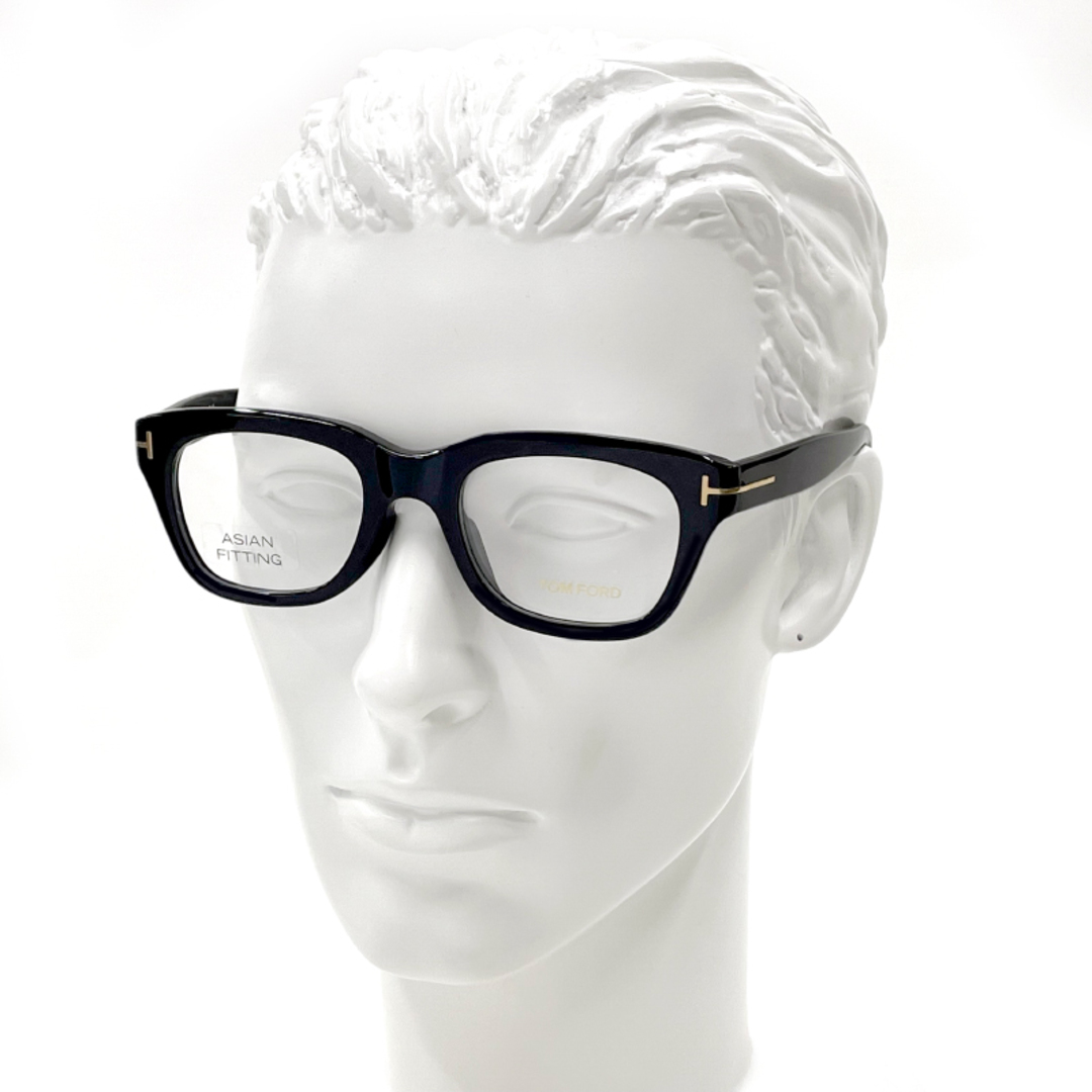 TOM FORD(トムフォード)の【新品】 トムフォード メガネ TF-5178 001 アジアンフィット tf5178 TOM FORD 眼鏡 黒ぶち tomford ウェリントン メンズ 黒縁 メンズのファッション小物(サングラス/メガネ)の商品写真