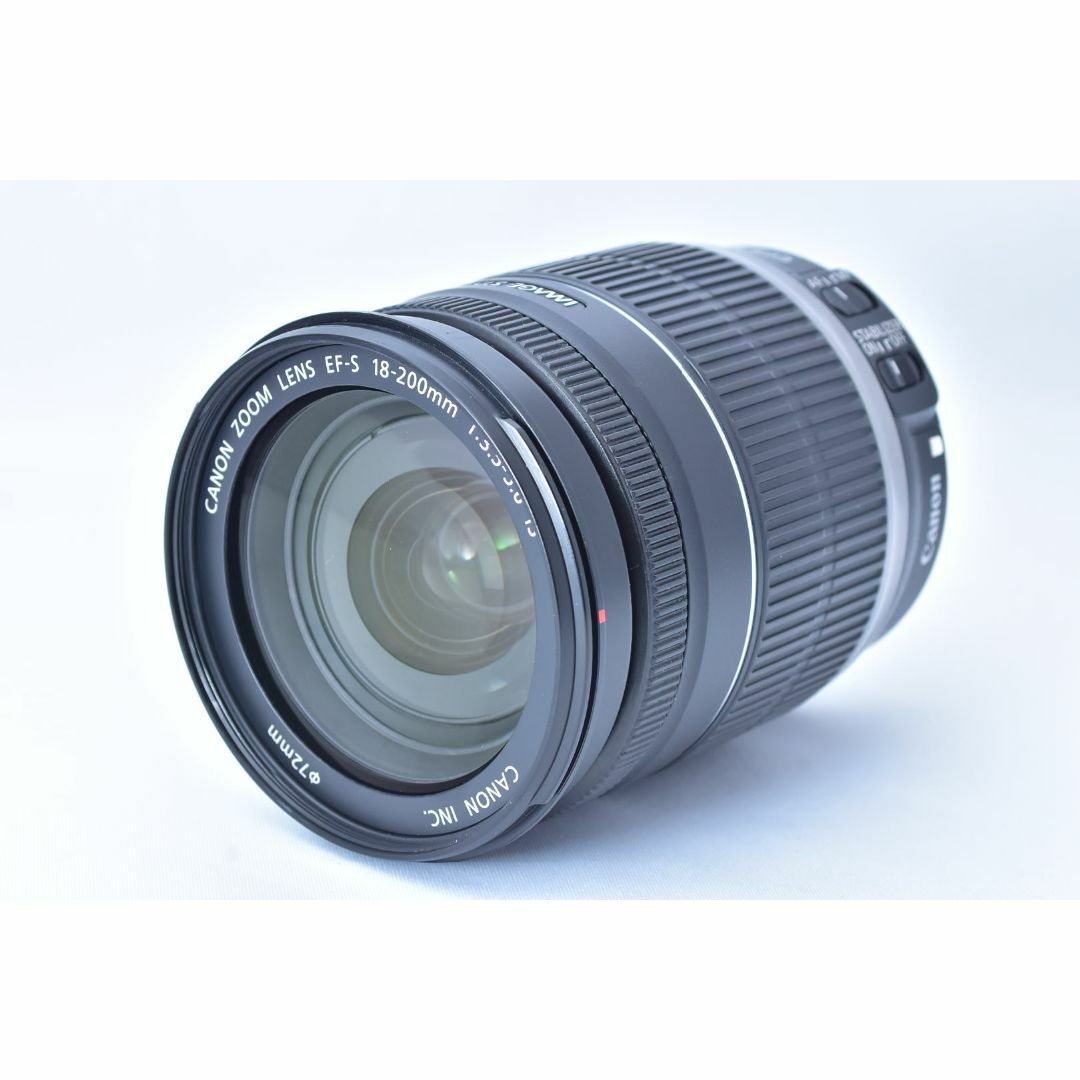 美品　キャノン EF-S 18-200mm F3.5-5.6 IS ズームレンズ