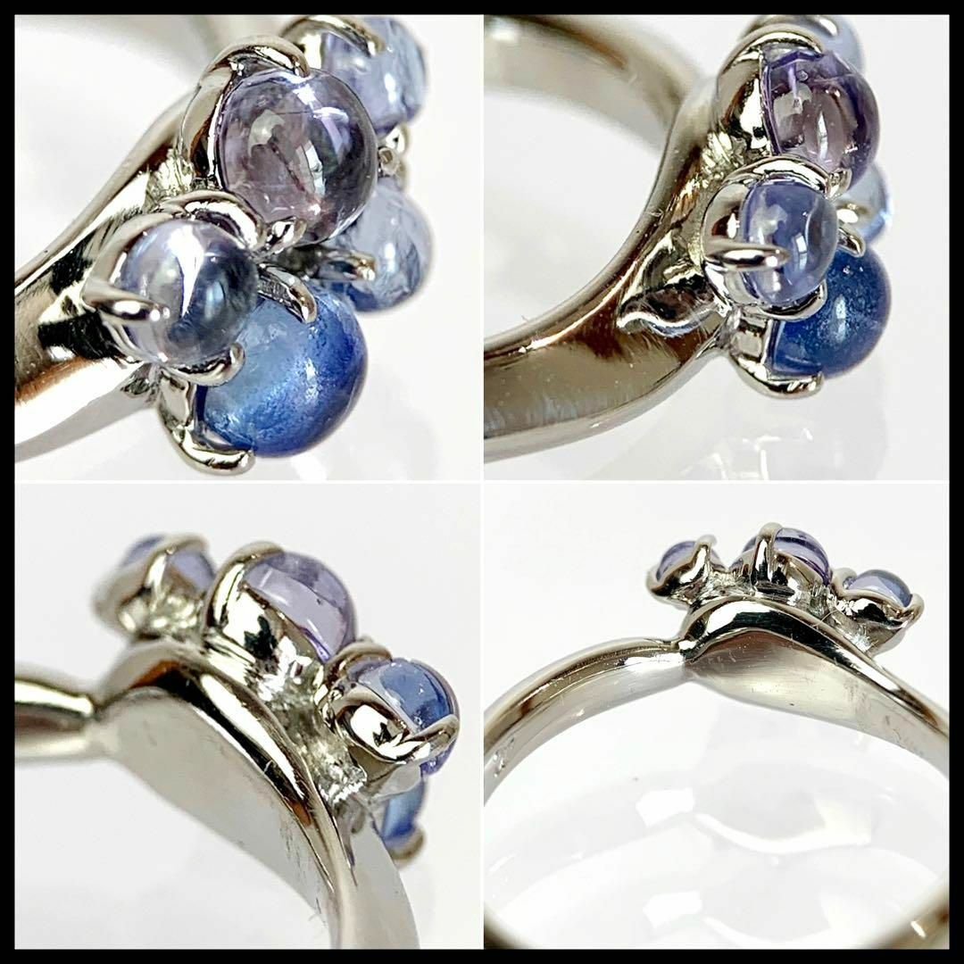 4℃ - 4°C ヨンドシー Pt950 アメジスト リング 7.5サイズ 【美品】の