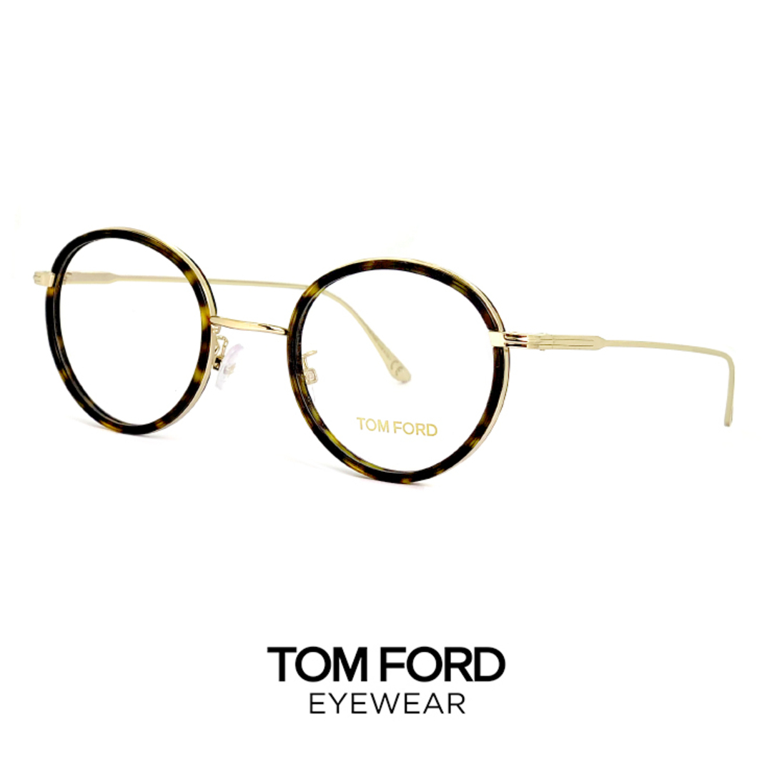 ファッション小物【新品】 トムフォード メガネ ft5521 052 tf5521 tf5521/v ft5521/v TOM FORD 眼鏡 tomford ボストン ラウンド 型 メンズ レディース ユニセックスモデル 丸メガネ べっ甲 カラー