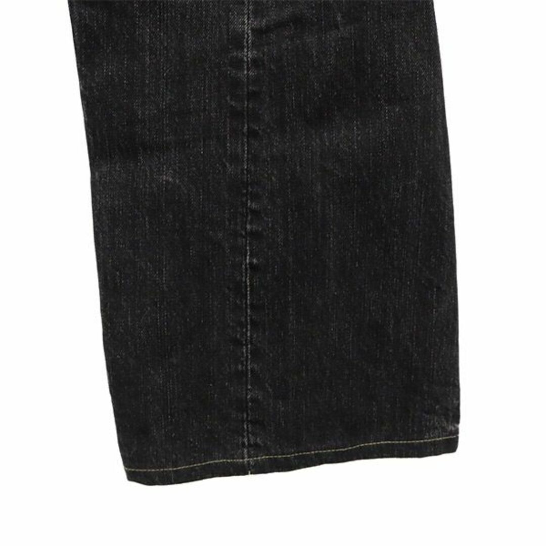 バギーデニム【jaded london】 Washed Black  Jeans w28