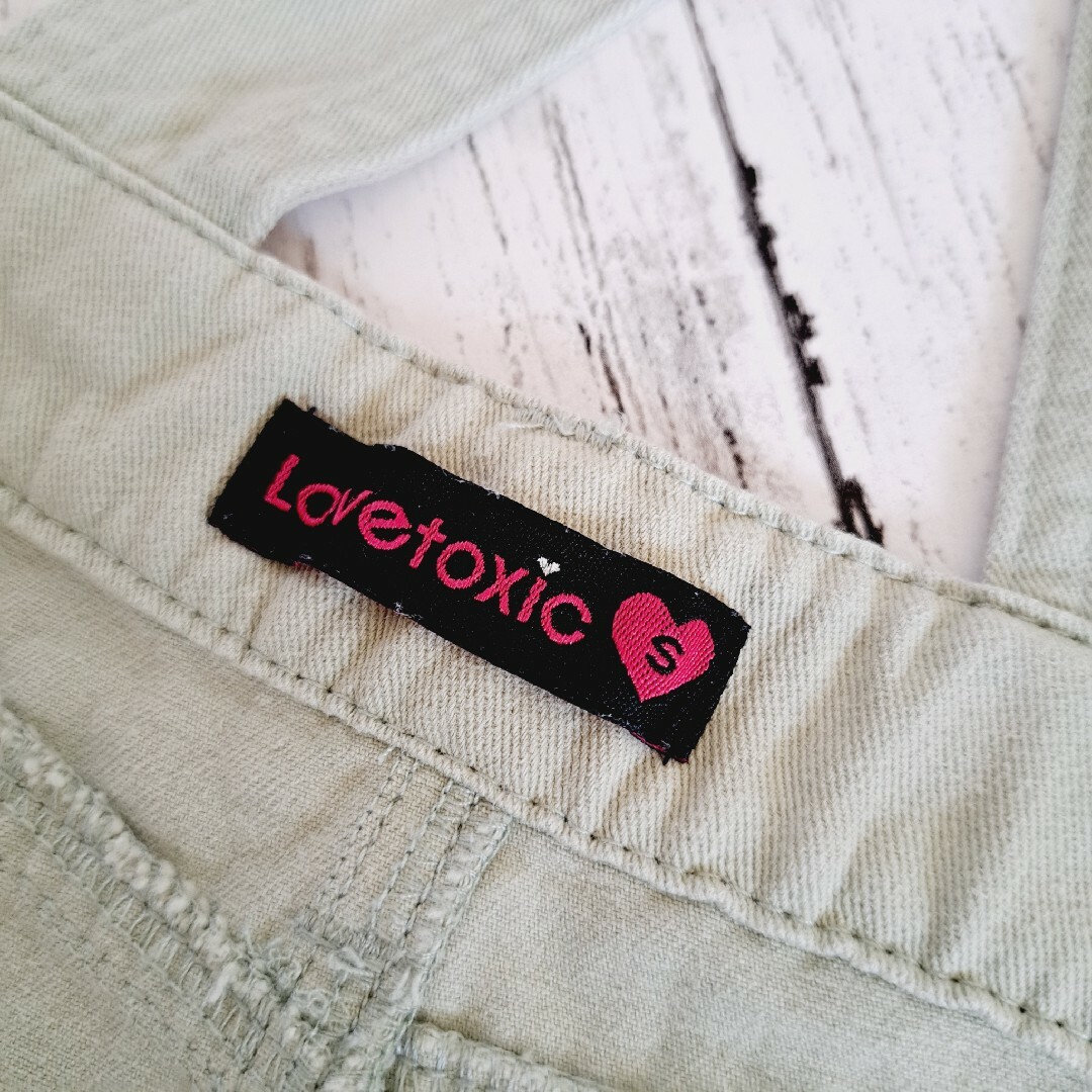 lovetoxic(ラブトキシック)のLovetoxic  サロペットワンピース 【美品】 キッズ/ベビー/マタニティのキッズ服女の子用(90cm~)(ワンピース)の商品写真