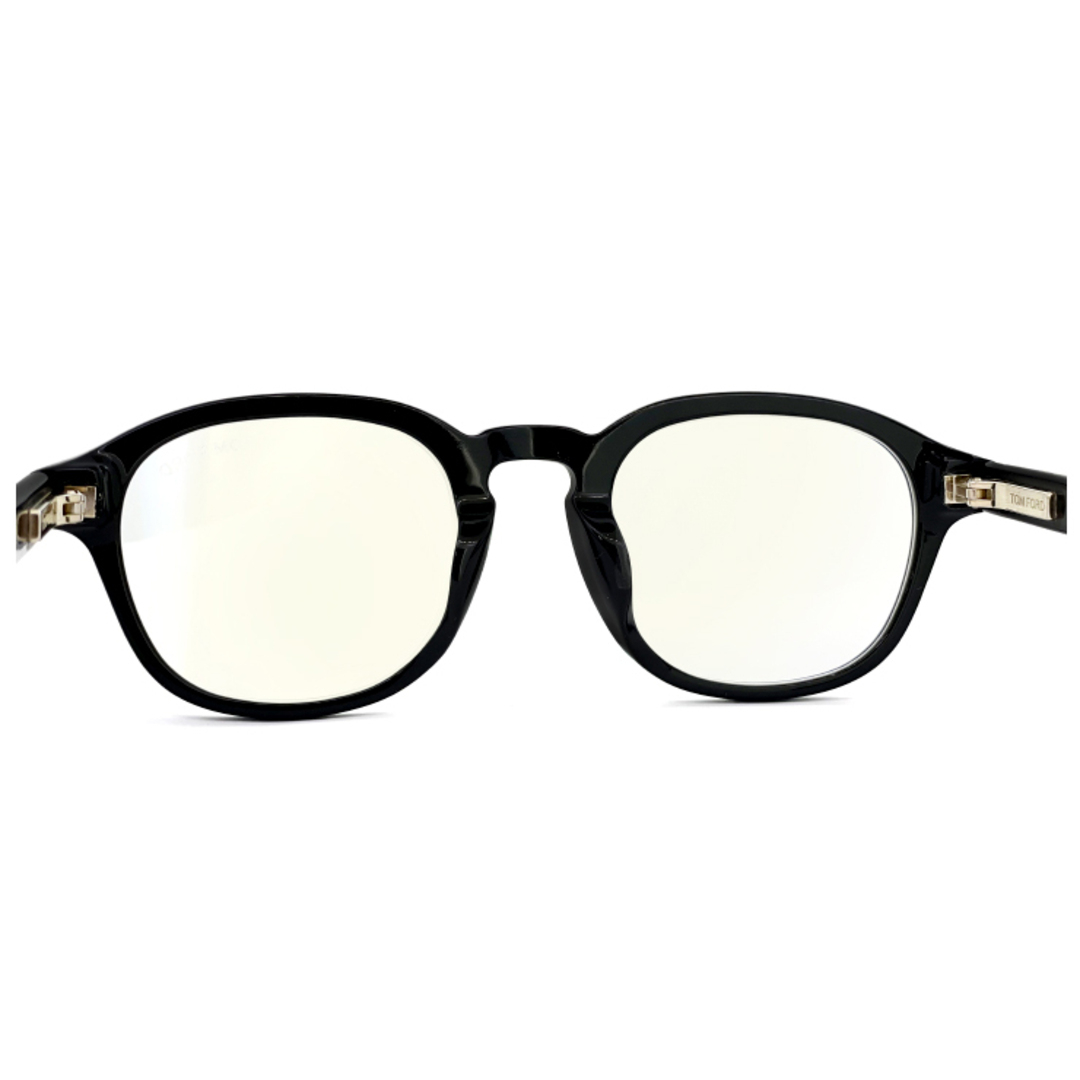 TOM FORD(トムフォード)の【新品】 トムフォード メガネ ft5698-f-b 001 ブルーライトカット レンズ付き 伊達メガネ TOM FORD メンズ 男性用 黒縁 黒ぶち メンズのファッション小物(サングラス/メガネ)の商品写真