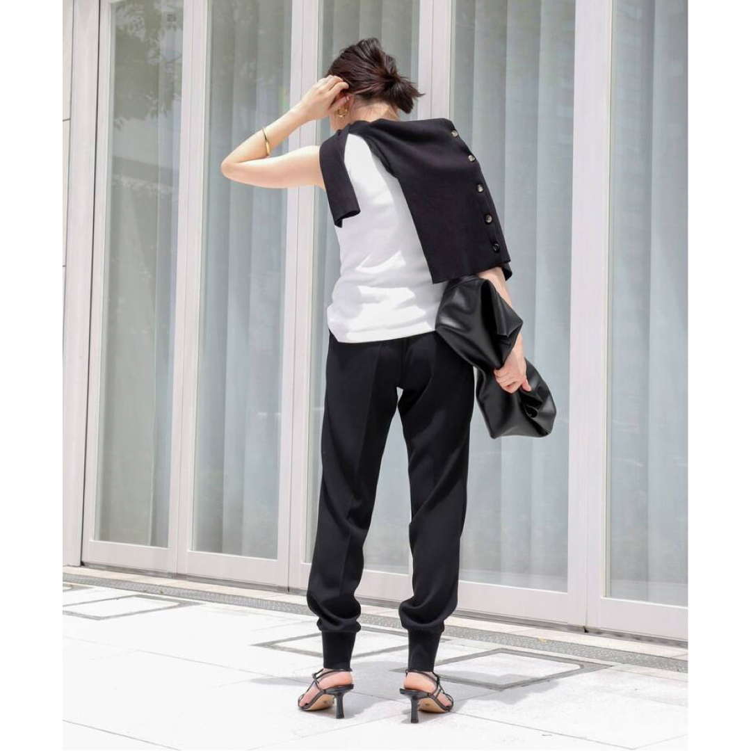 deuxieme classe ♡ EDEN リブパンツ ブラック 38-