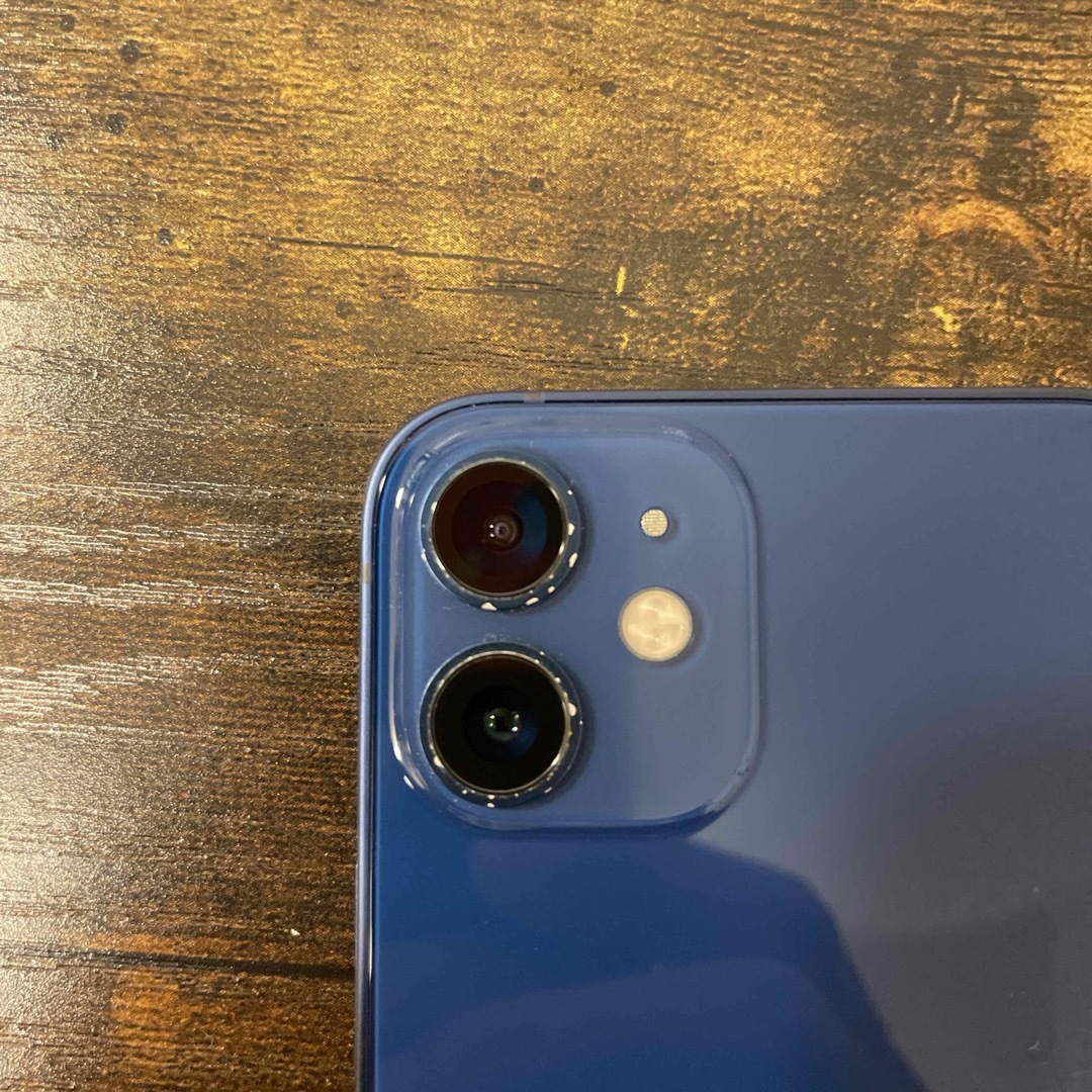 iPhone(アイフォーン)の【SIMロック解除済】iPhone 12mini 128GB 85％ ブルー 青 スマホ/家電/カメラのスマートフォン/携帯電話(スマートフォン本体)の商品写真
