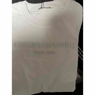 アレキサンダーワン(Alexander Wang)のAlexanderwang 白Tシャツ(Tシャツ/カットソー(半袖/袖なし))