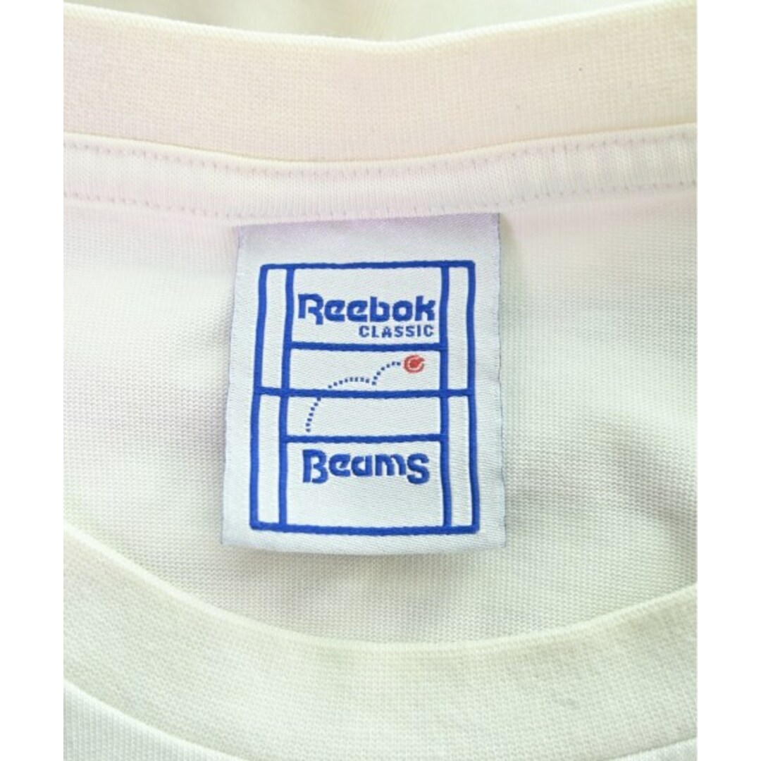 Reebok(リーボック)のReebok リーボック Tシャツ・カットソー M 白 【古着】【中古】 メンズのトップス(Tシャツ/カットソー(半袖/袖なし))の商品写真