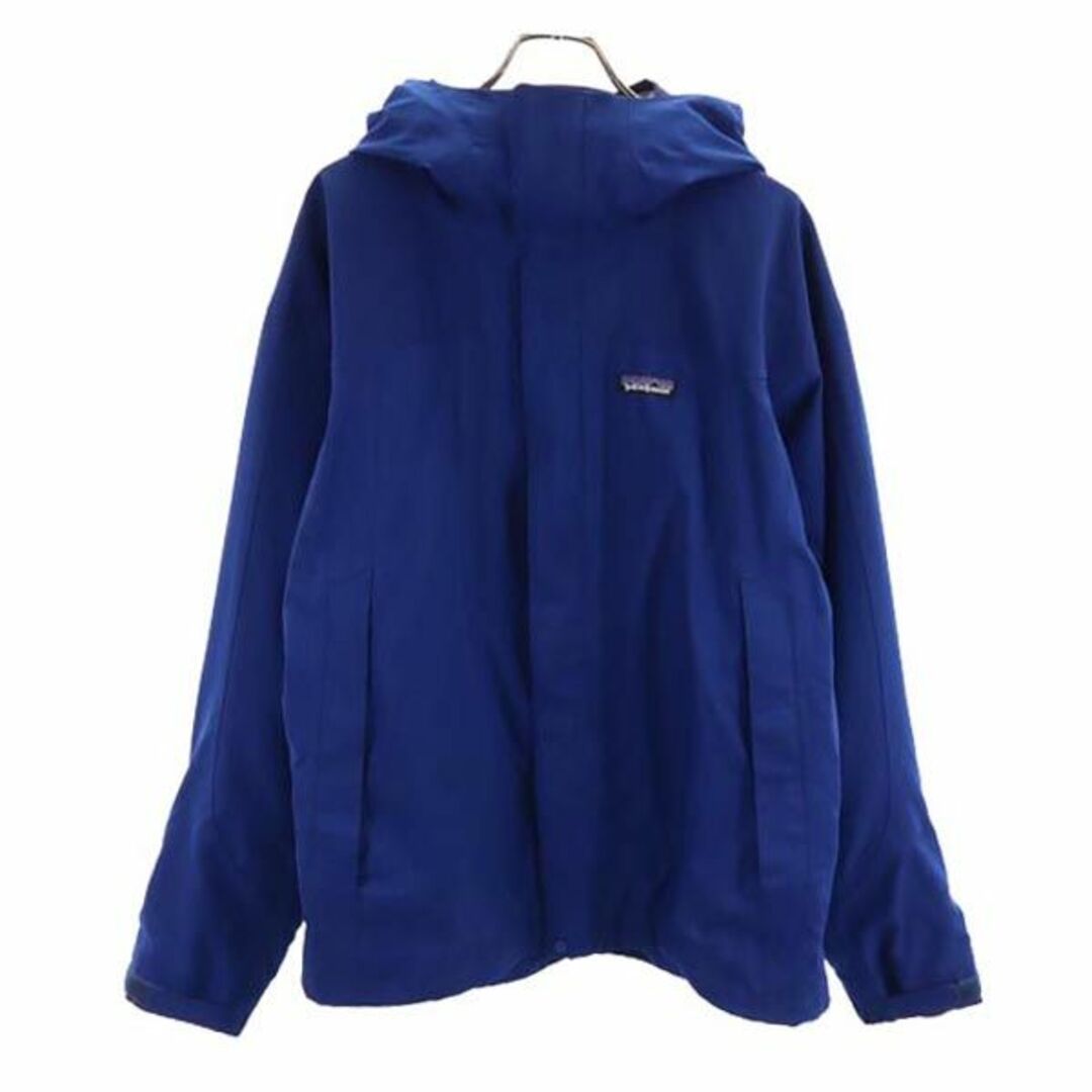 パタゴニア アウトドア 14997 マウンテンパーカー M ネイビー patagonia ジャケット ロゴ メンズ   【230926】59cmゆき丈