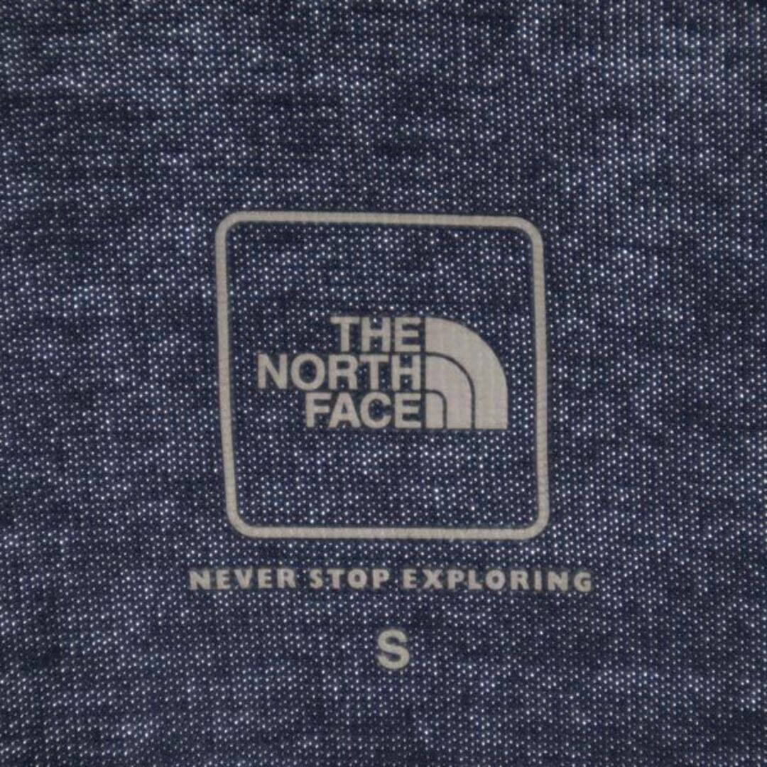 THE NORTH FACE(ザノースフェイス)のノースフェイス アウトドア NT32041 プリント 長袖 Tシャツ S ネイビー系 THE NORTH FACE ロゴ ロンT メンズ 【中古】  【230926】 メール便可 メンズのトップス(Tシャツ/カットソー(半袖/袖なし))の商品写真