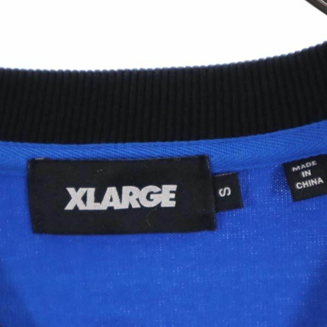 新品 XLARGE エクストララージ 3D LOGO スウェット メンズ ブルー