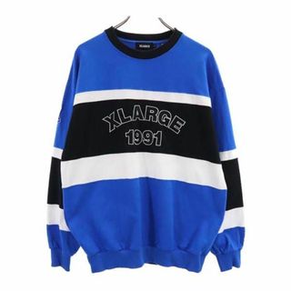 XLARGE - エクストララージ スウェット S ブルー 他 XLARGE トレーナー ...