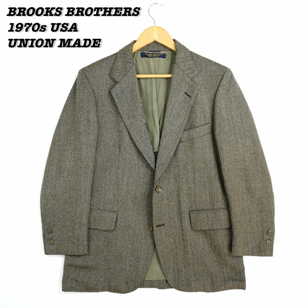 Brooks Brothers(ブルックスブラザース)のBROOKS BROTHERS Tailored Jacket 1970s メンズのジャケット/アウター(テーラードジャケット)の商品写真
