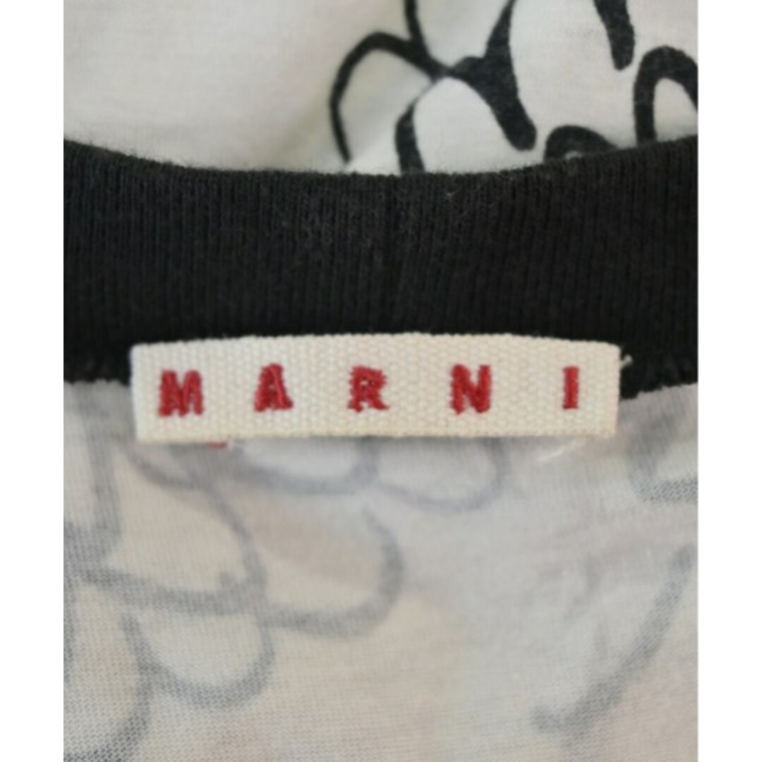 MARNI マルニ ワンピース 40(M位) 白x黒(花柄) 【古着】【中古】 MARNI マルニ ワンピース 40(M位) 白x黒(花柄) 【古着】【中古】