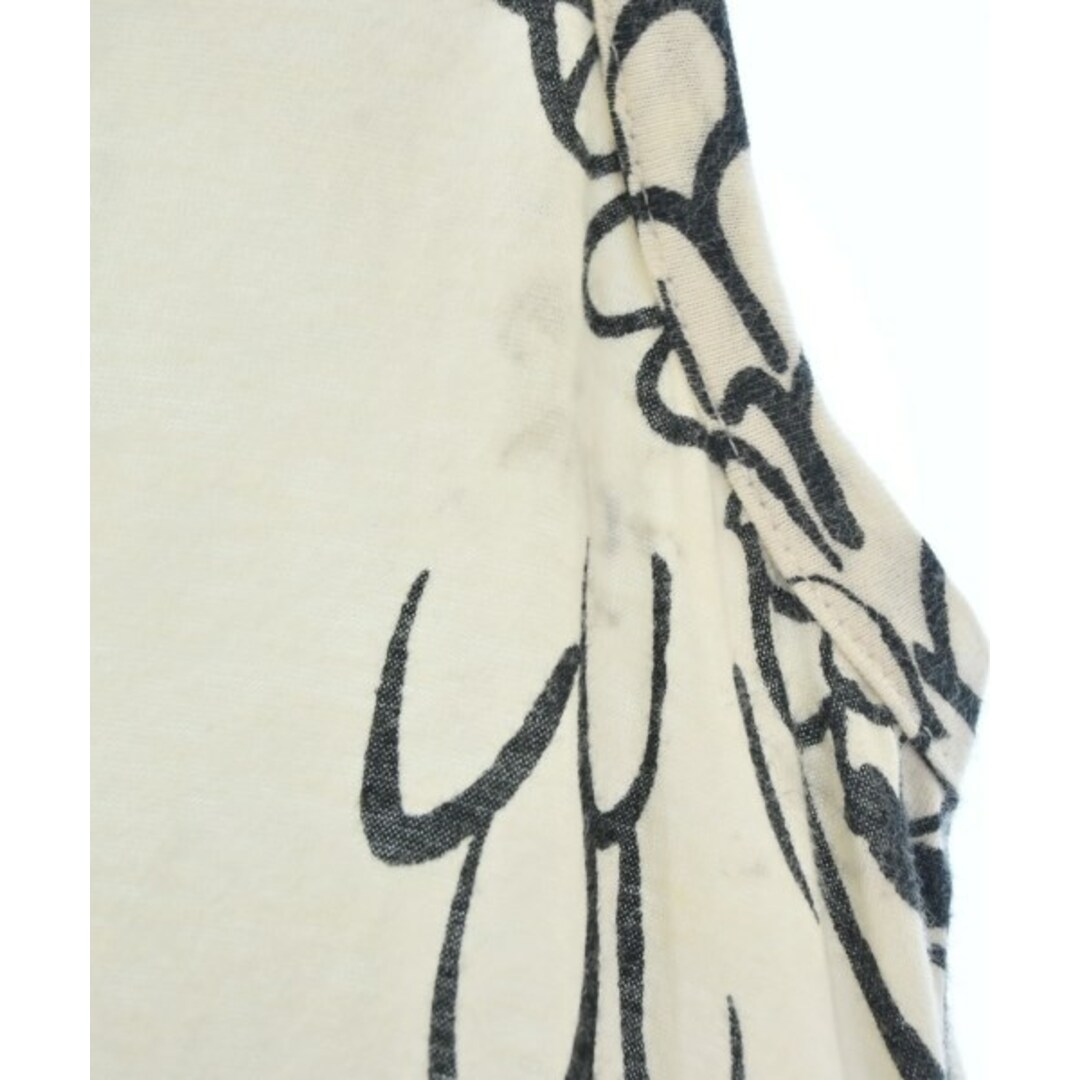 Marni(マルニ)のMARNI マルニ ワンピース 40(M位) 白x黒(花柄) 【古着】【中古】 レディースのワンピース(ひざ丈ワンピース)の商品写真