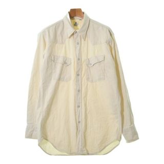 ラングラー(Wrangler)のWrangler ラングラー カジュアルシャツ L ベージュ 【古着】【中古】(シャツ)