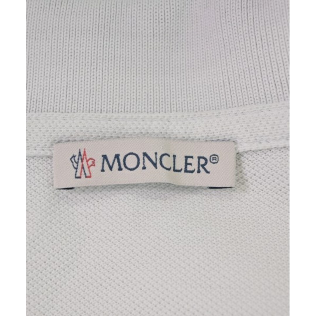 MONCLER - MONCLER モンクレール ポロシャツ XL 白 【古着】【中古】の