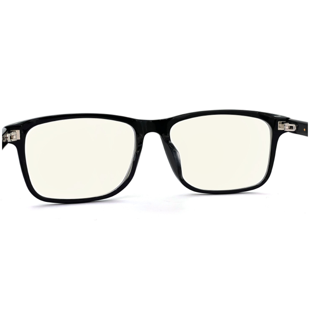 TOM FORD(トムフォード)の【新品】トムフォード Lサイズ メンズ メガネ TF5752-f-b 001 TOM FORD ブルーライトカット レンズ 伊達メガネ tomford ft5752-f-b tf5752fb ft5752fb ウェリントン 型 大きめ 大きい サイズ 黒縁 メンズのファッション小物(サングラス/メガネ)の商品写真