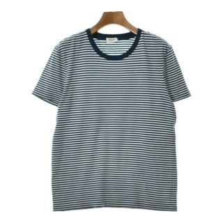 セリーヌ(celine)のCELINE セリーヌ Tシャツ・カットソー S 紺x白(ボーダー) 【古着】【中古】(カットソー(半袖/袖なし))