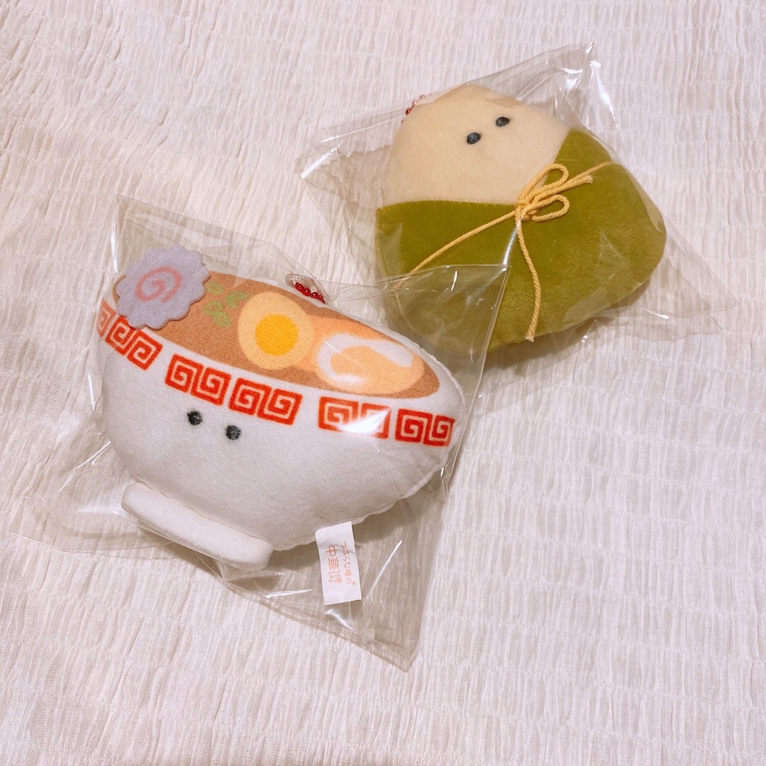 TAITO(タイトー)の新品 つぶらな瞳中華街 マスコット ぬいぐるみ セット エンタメ/ホビーのおもちゃ/ぬいぐるみ(キャラクターグッズ)の商品写真