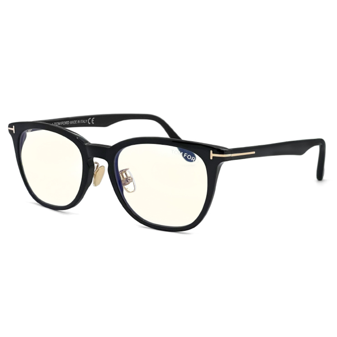 TOM FORD(トムフォード)の【新品】 トムフォード メンズ メガネ TF5780-D-B 001 TOM FORD ブルーライトカット レンズ 伊達メガネ tomford ft5780-d-b tf5780db ft5780db ウェリントン 型 フレーム 黒縁 黒ぶち メンズのファッション小物(サングラス/メガネ)の商品写真