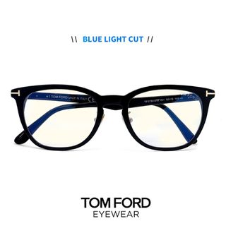 トムフォード(TOM FORD)の【新品】 トムフォード メンズ メガネ TF5780-D-B 001 TOM FORD ブルーライトカット レンズ 伊達メガネ tomford ft5780-d-b tf5780db ft5780db ウェリントン 型 フレーム 黒縁 黒ぶち(サングラス/メガネ)