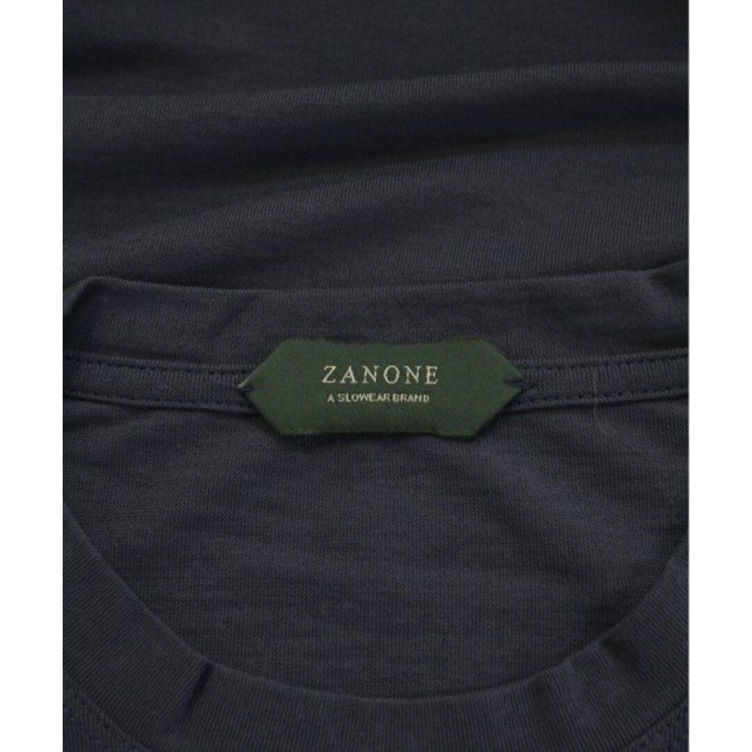ZANONE ザノーネ Tシャツ・カットソー 46(M位) 紺