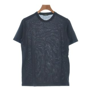 ザノーネ(ZANONE)のZANONE ザノーネ Tシャツ・カットソー 46(M位) 紺 【古着】【中古】(Tシャツ/カットソー(半袖/袖なし))