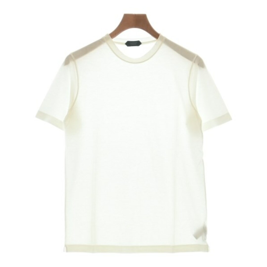 ZANONE ザノーネ Tシャツ・カットソー 46(M位) 白