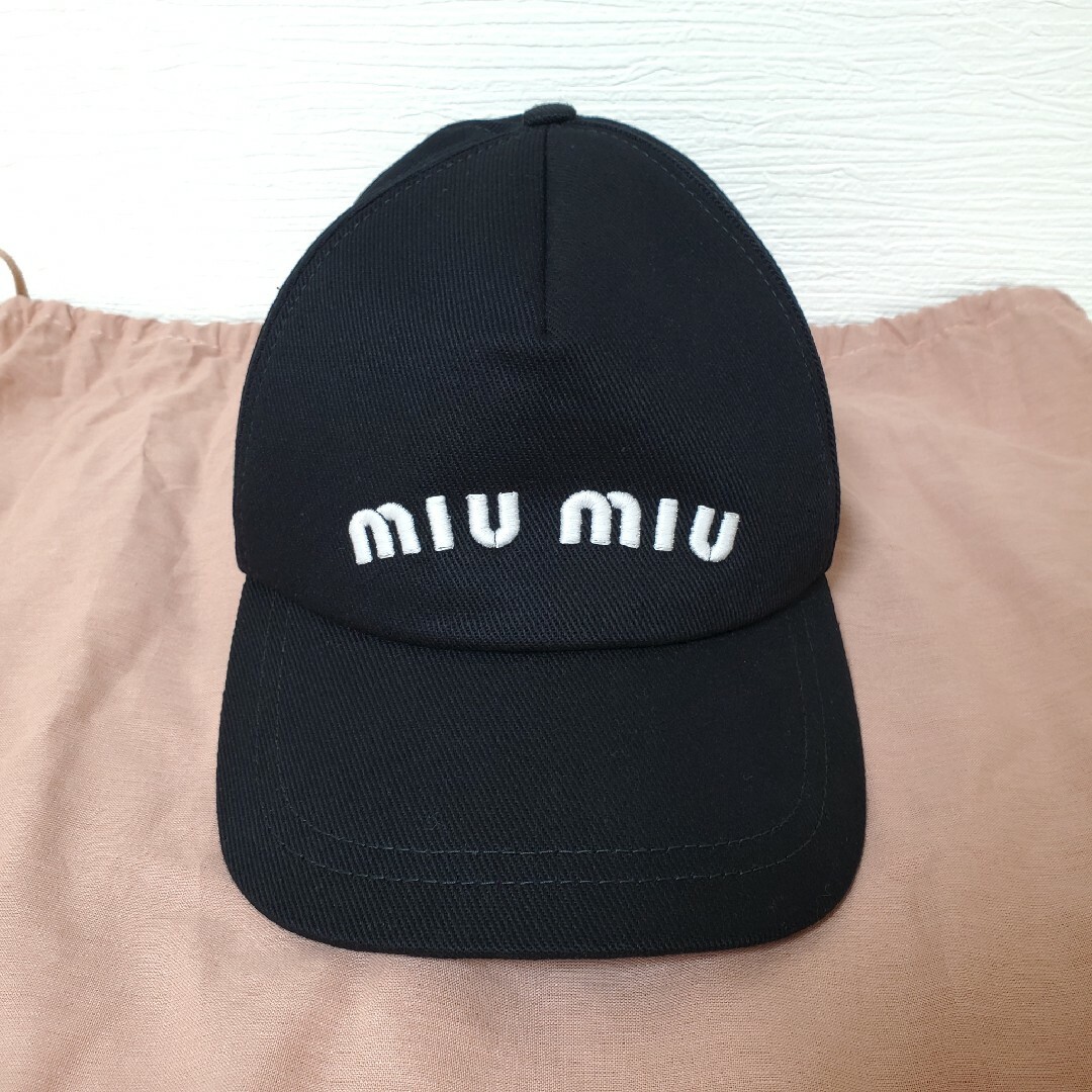 miumiu - miu miu ベースボールキャップの通販 by 桃's shop｜ミュウ