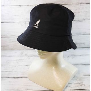 カンゴール(KANGOL)のKANGOL カンゴール バケットハット ブラック インポート(ハット)