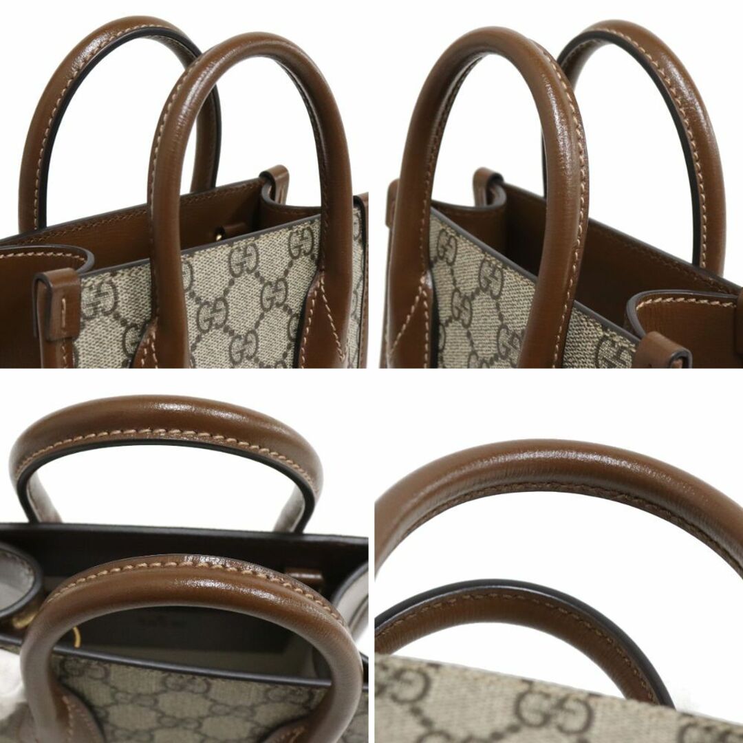 Gucci(グッチ)のグッチ インターロッキングG付き ミニトートバッグ(671623) レディースのバッグ(トートバッグ)の商品写真